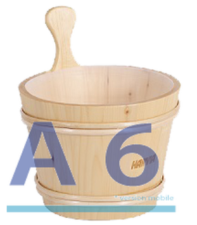 Seau en bois pour saunas Seau en bois pour saunas