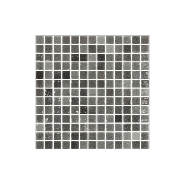 Pate de verre gris moucheté