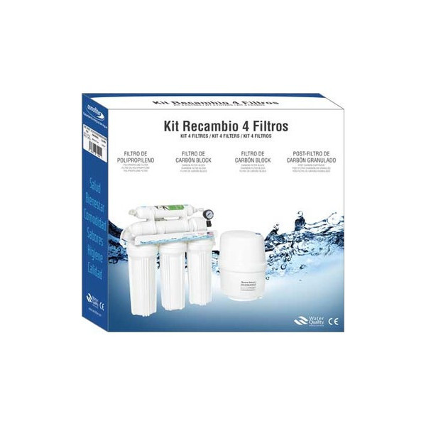 Kit remplacement 4 filtres
