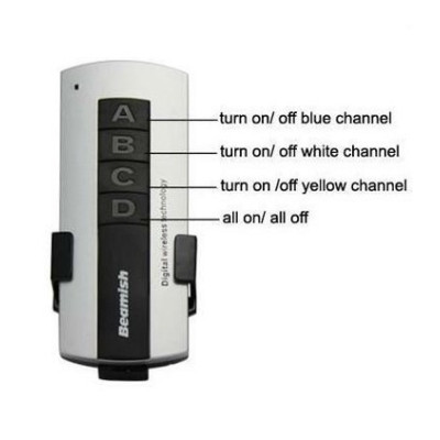 Télécommande sans fil 3 canaux Télécommande sans fil 3 canaux