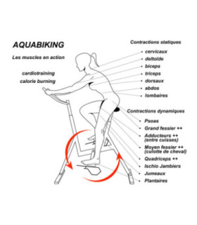 Vélo aquabike Wellfit